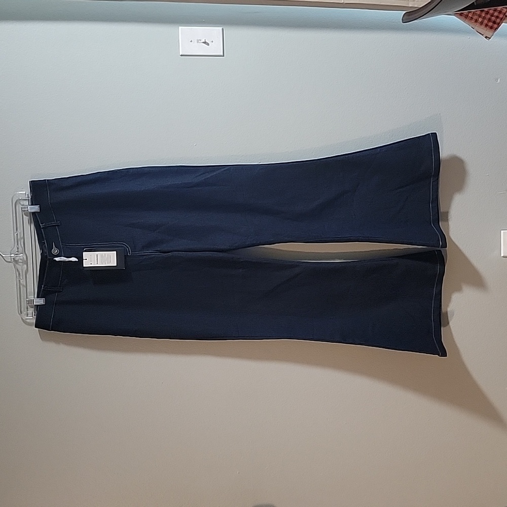BNWT Bright and Beautiful Size 12 Blue Jeans w/ rainnbow pocket